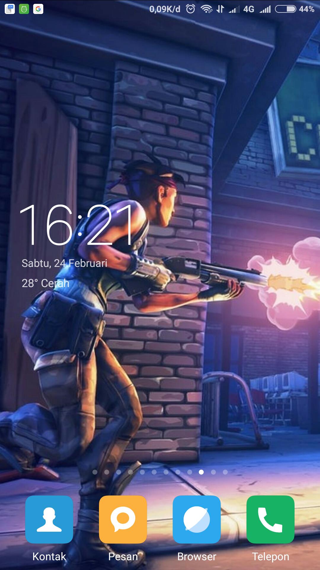 Personaggio Fortnite con mitragliatrice, 1920x1080 Full HD 1080p, PC Desktop