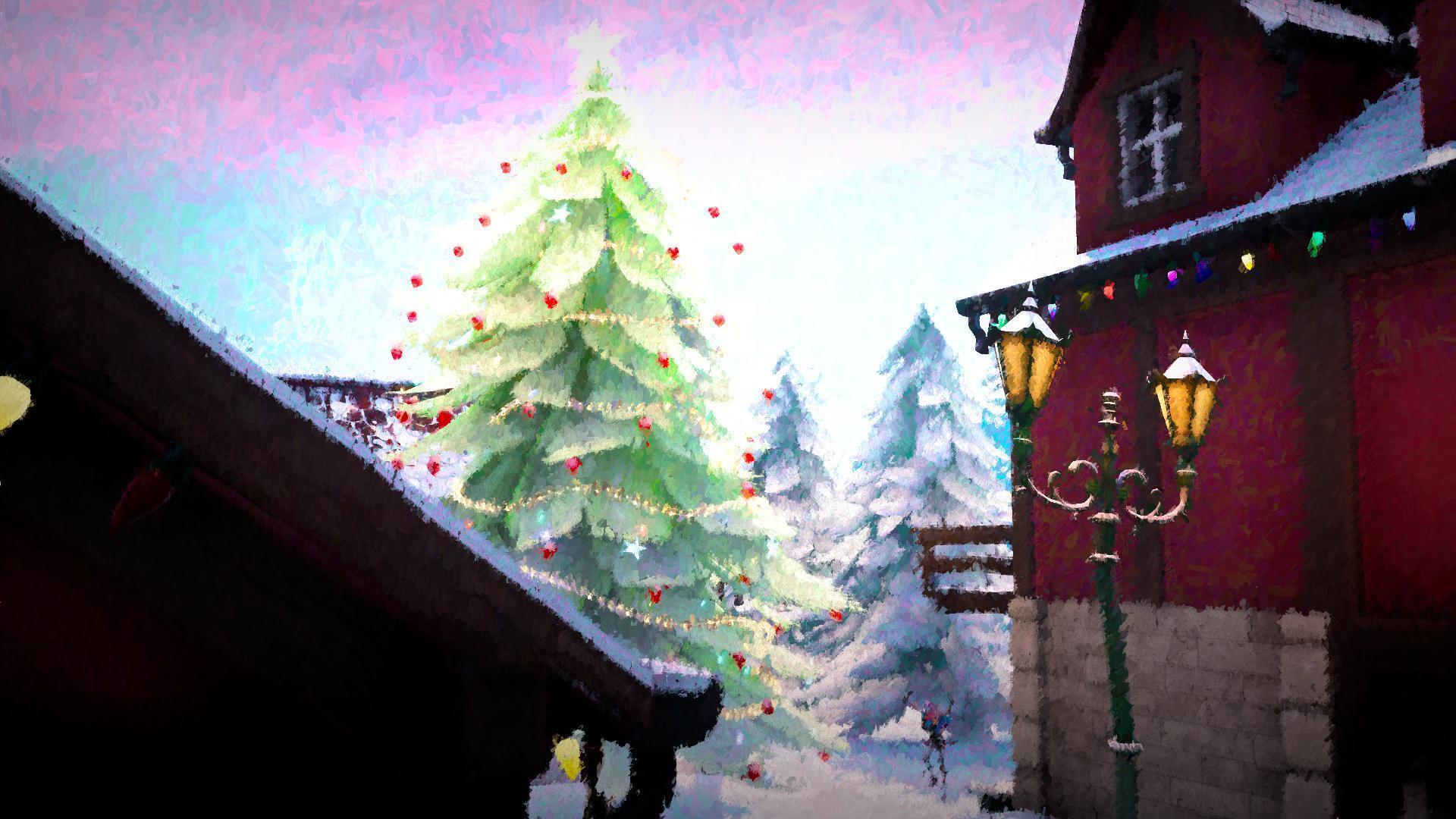 Skull Trooper Fortnite Natale, 1920x1080 Full HD, PC Desktop