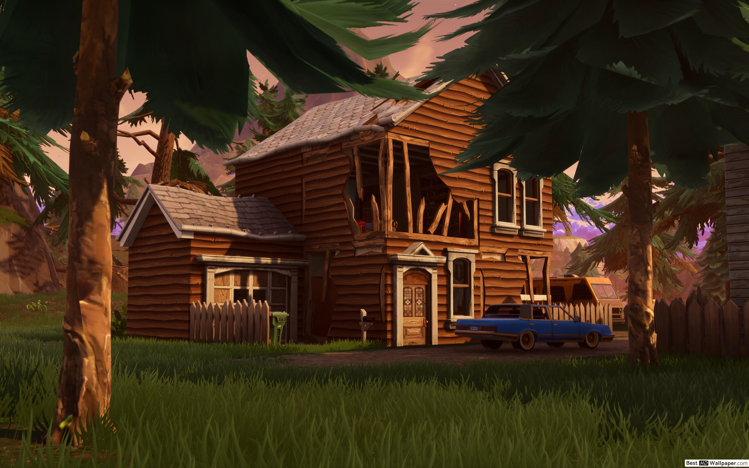 Fortnite Battle Royale isola logo, 1392x783 720p, PC