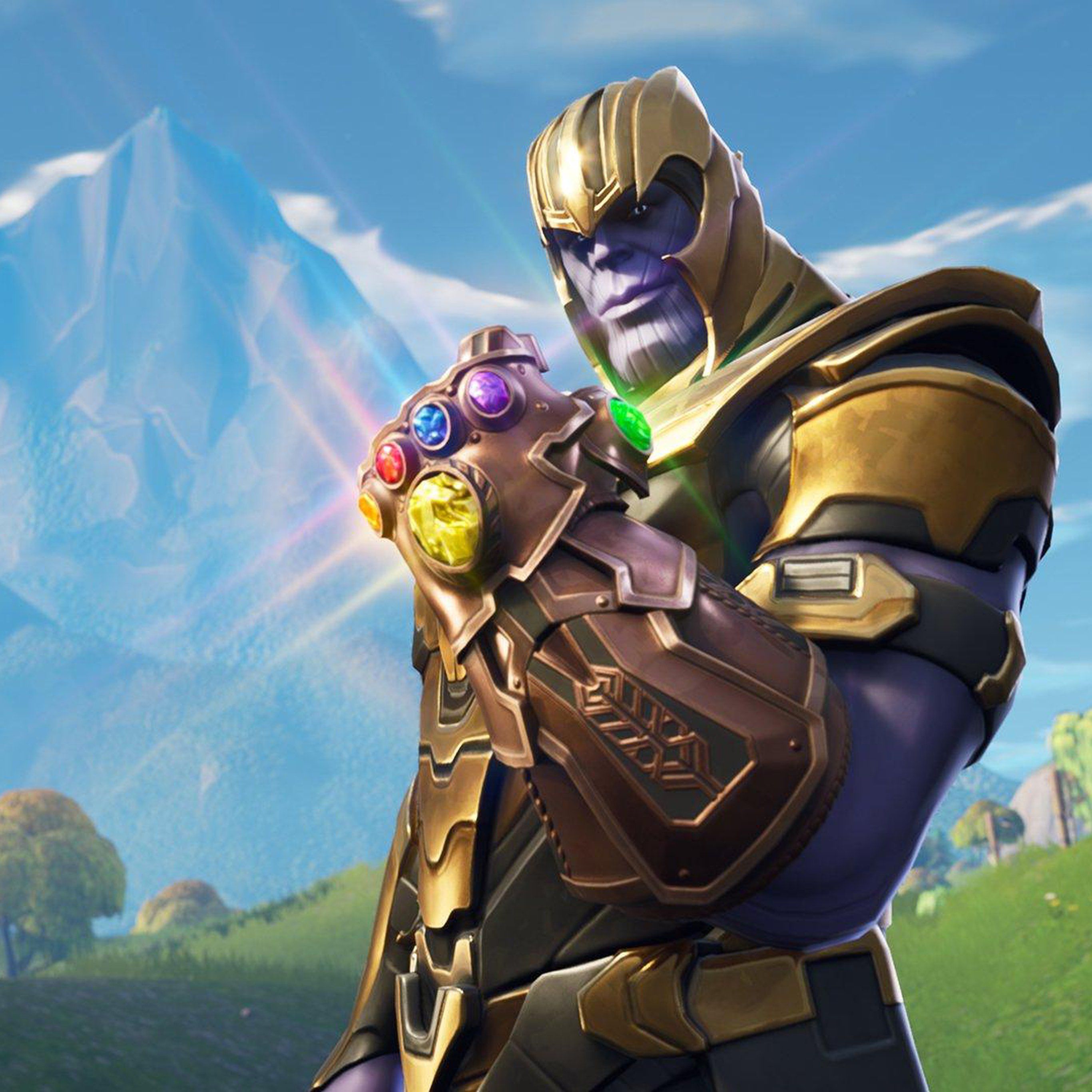 Thanos Fortnite guanto infinito, 2732x2732 WQXGA, Desktop