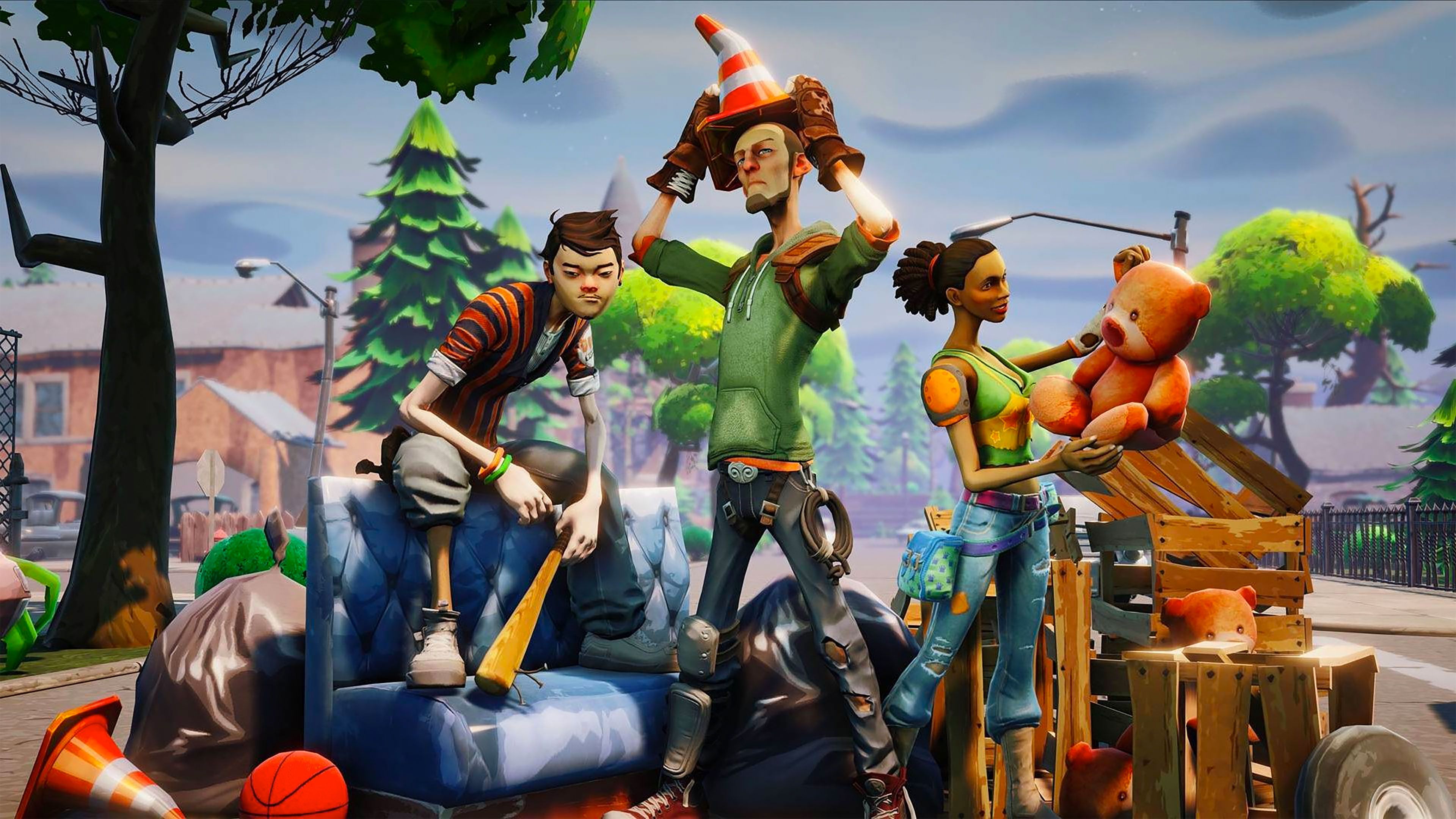Personaggi Fortnite Battle Royale, 3840x2160 UHD, PC 4K