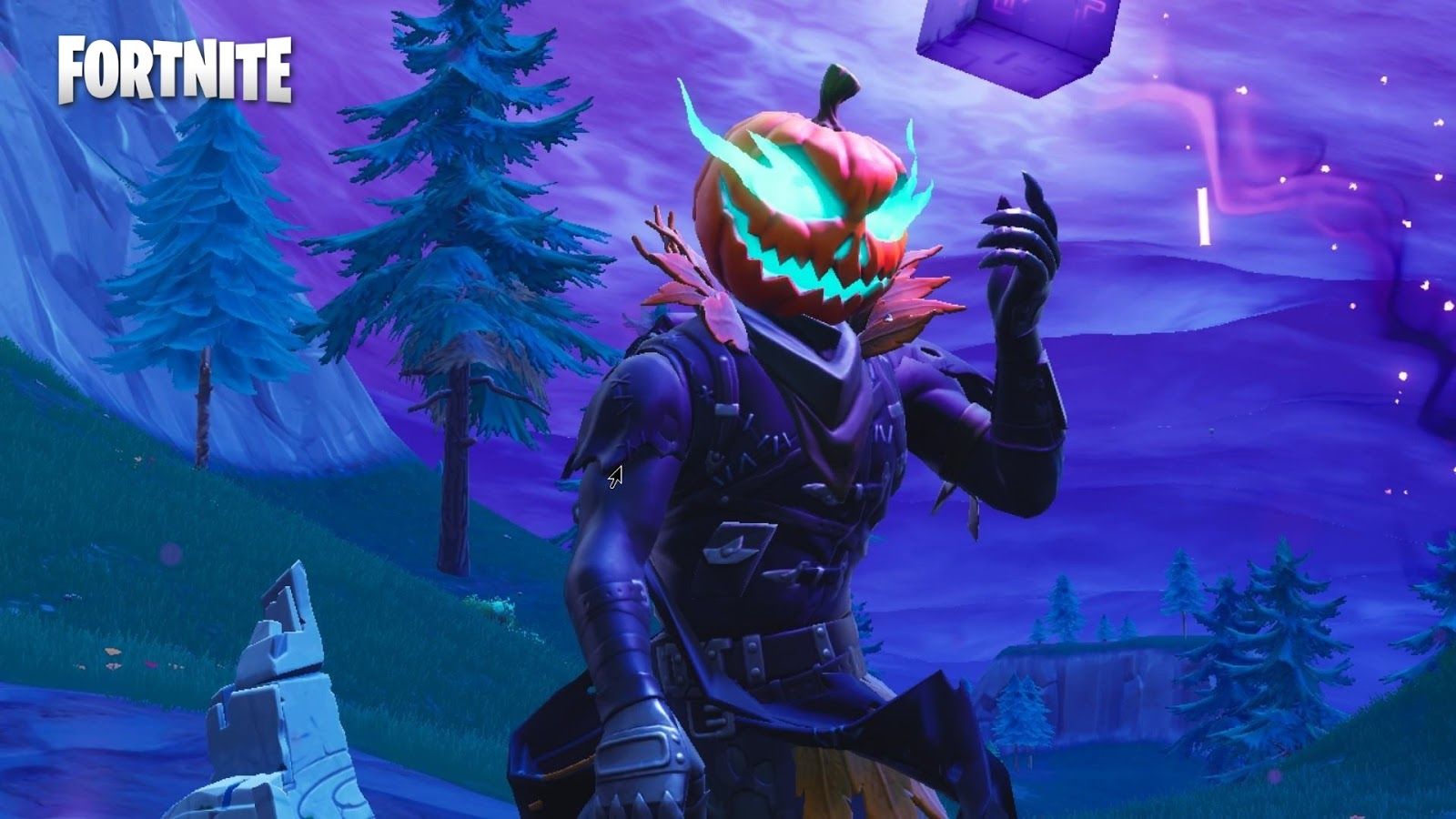 Personaggio Fortnite testa zucca, 1600x900 HD Ready, Desktop