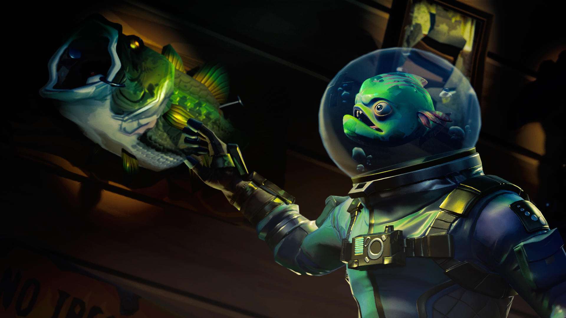 Personaggio Leviathan Fortnite spazio, 1920x1080 Full HD, PC