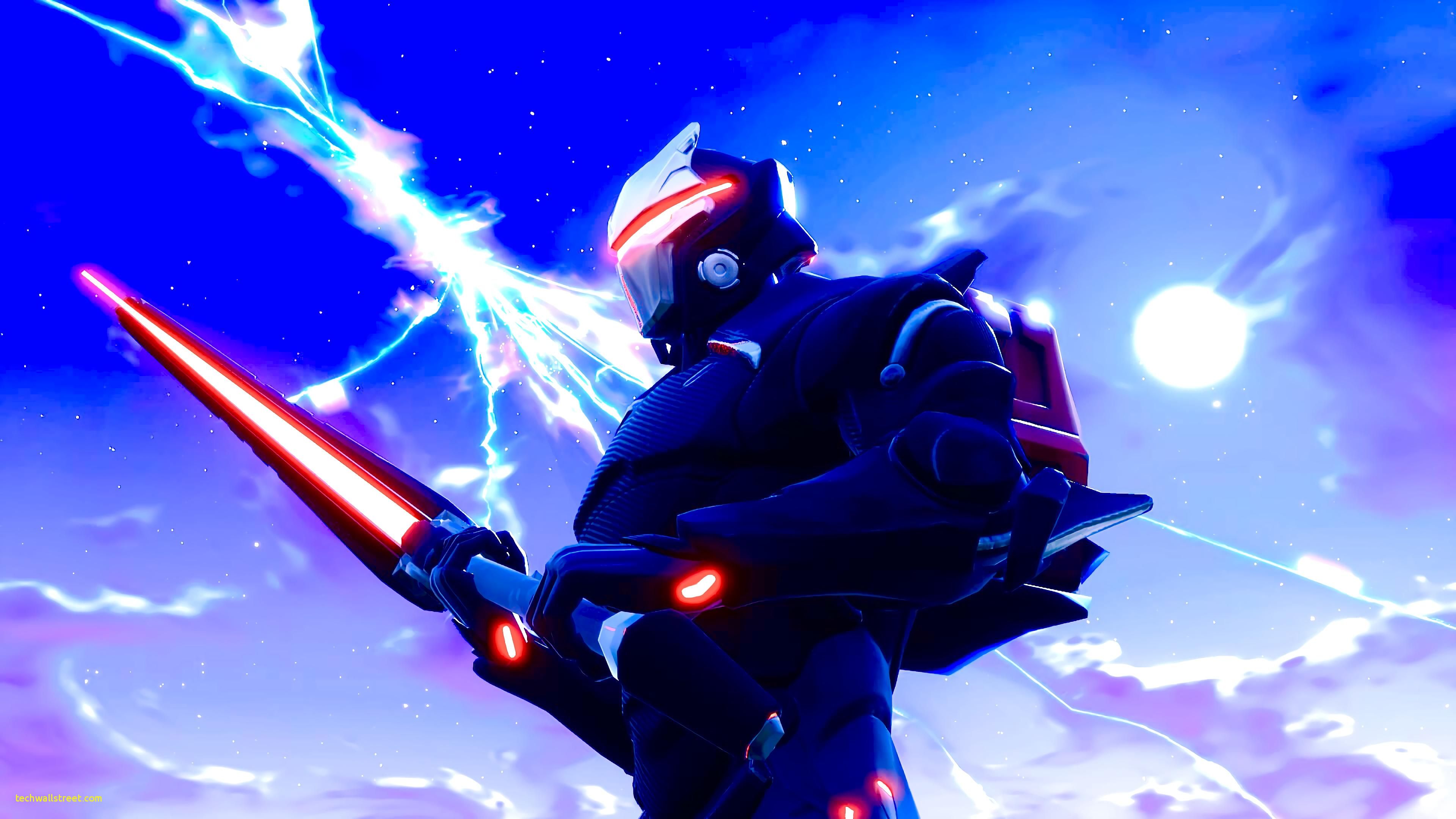 Personaggio Fortnite con spada, 3840x2160 UHD, Monitor 4K