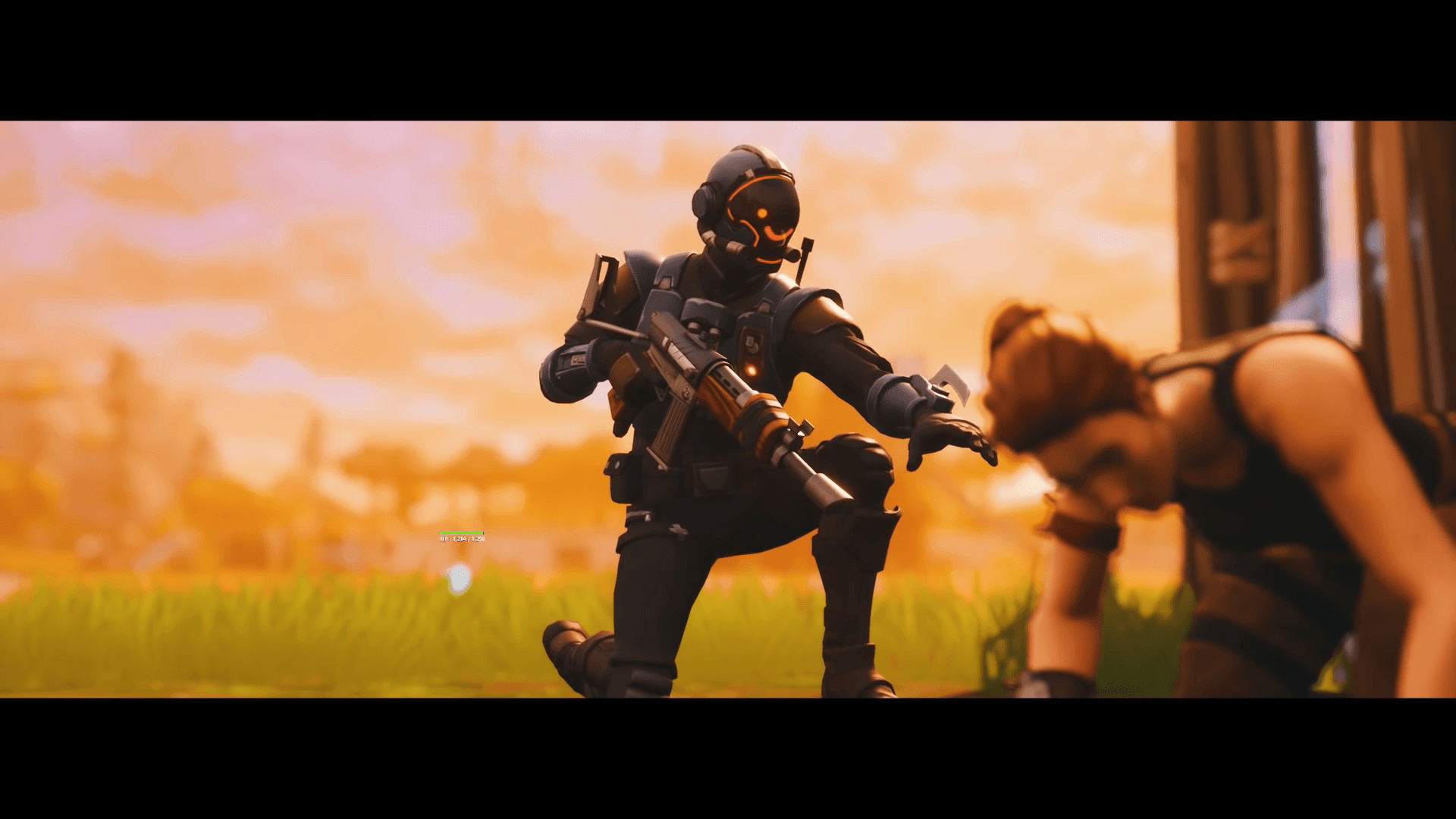Personaggio Default Fortnite in azione, 1920x1080 Full HD, Laptop