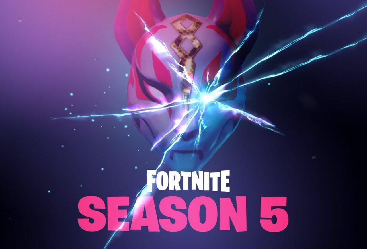 Fortnite Season 5 maschera, 1280x868 720p, PC