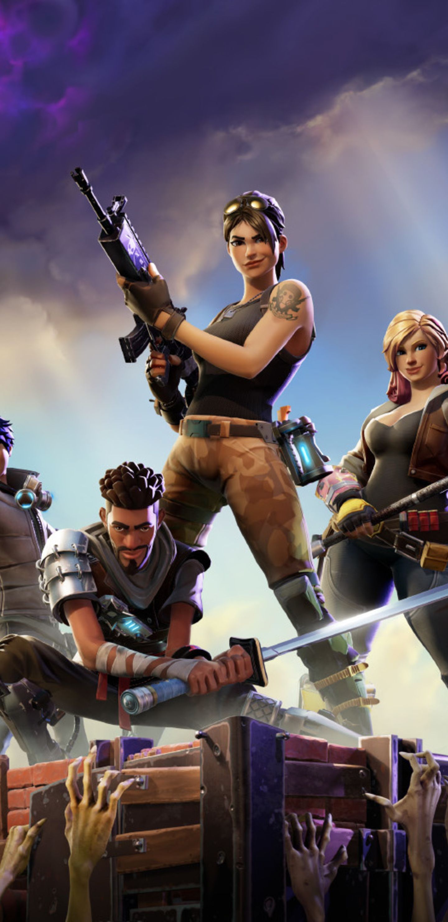 Personaggi Fortnite Default, 1440x2960 Full HD Verticale, iPhone