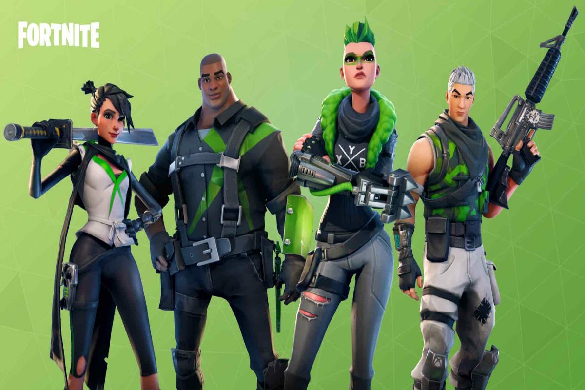 Personaggi Default Fortnite verde, 1200x800 HD, Desktop