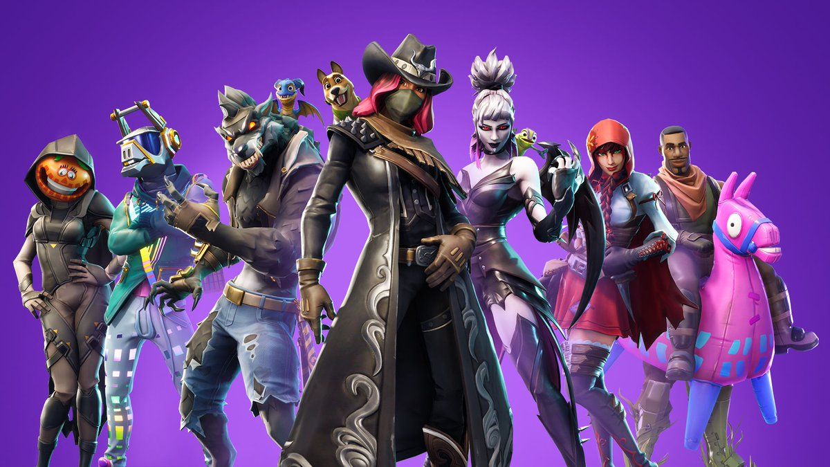 Ragnarok Fortnite personaggi viola, 1200x675 HD, iMac