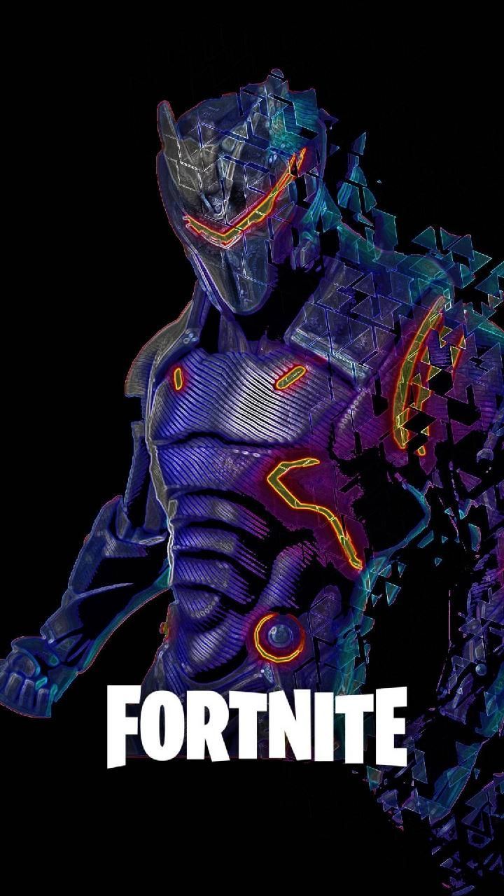 Personaggio Fortnite armatura viola, Epic Games, 720x1280 Full HD Verticale, iPhone