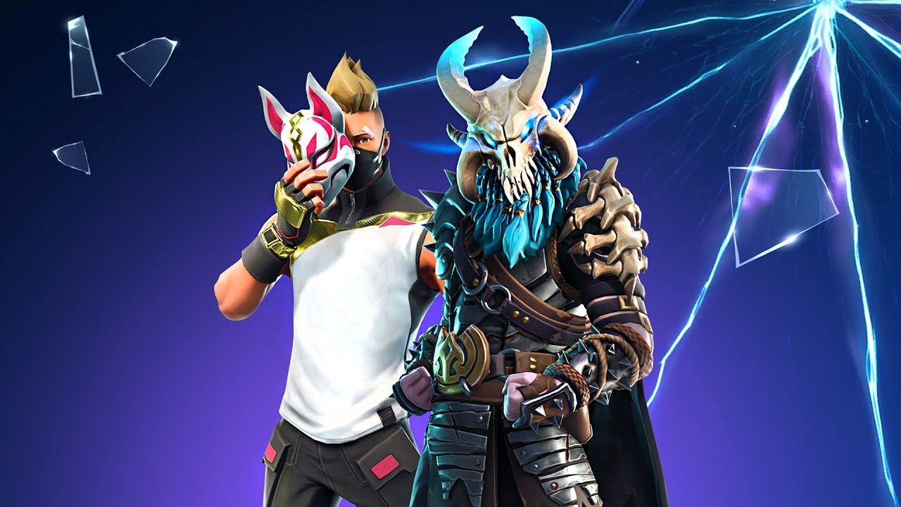 Maschera Kitsune Drift Fortnite, 3840x2160 UHD, PC 4K