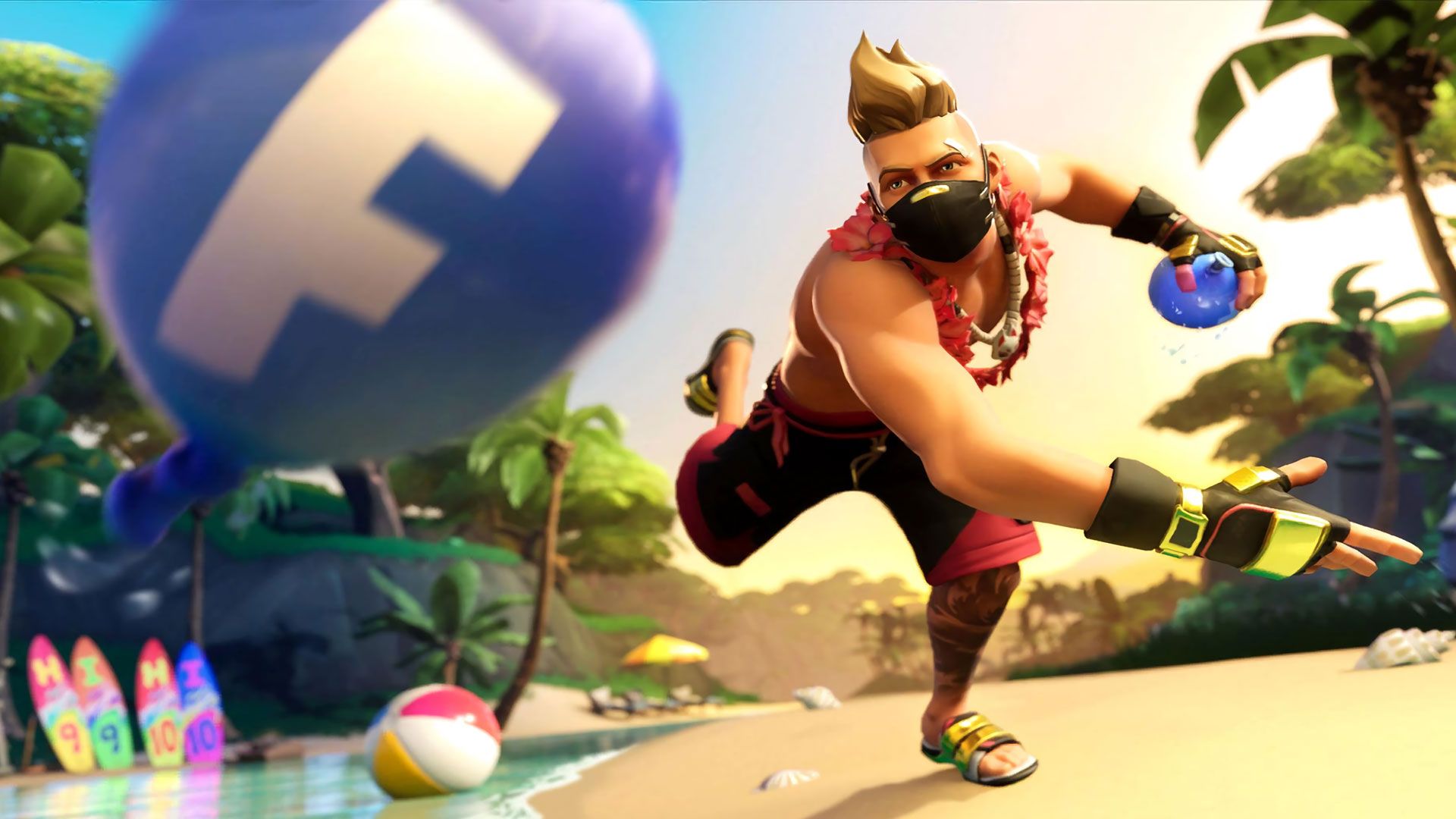Drift Fortnite personaggio maschera volpe, 3840x2160 4K, Desktop 4K