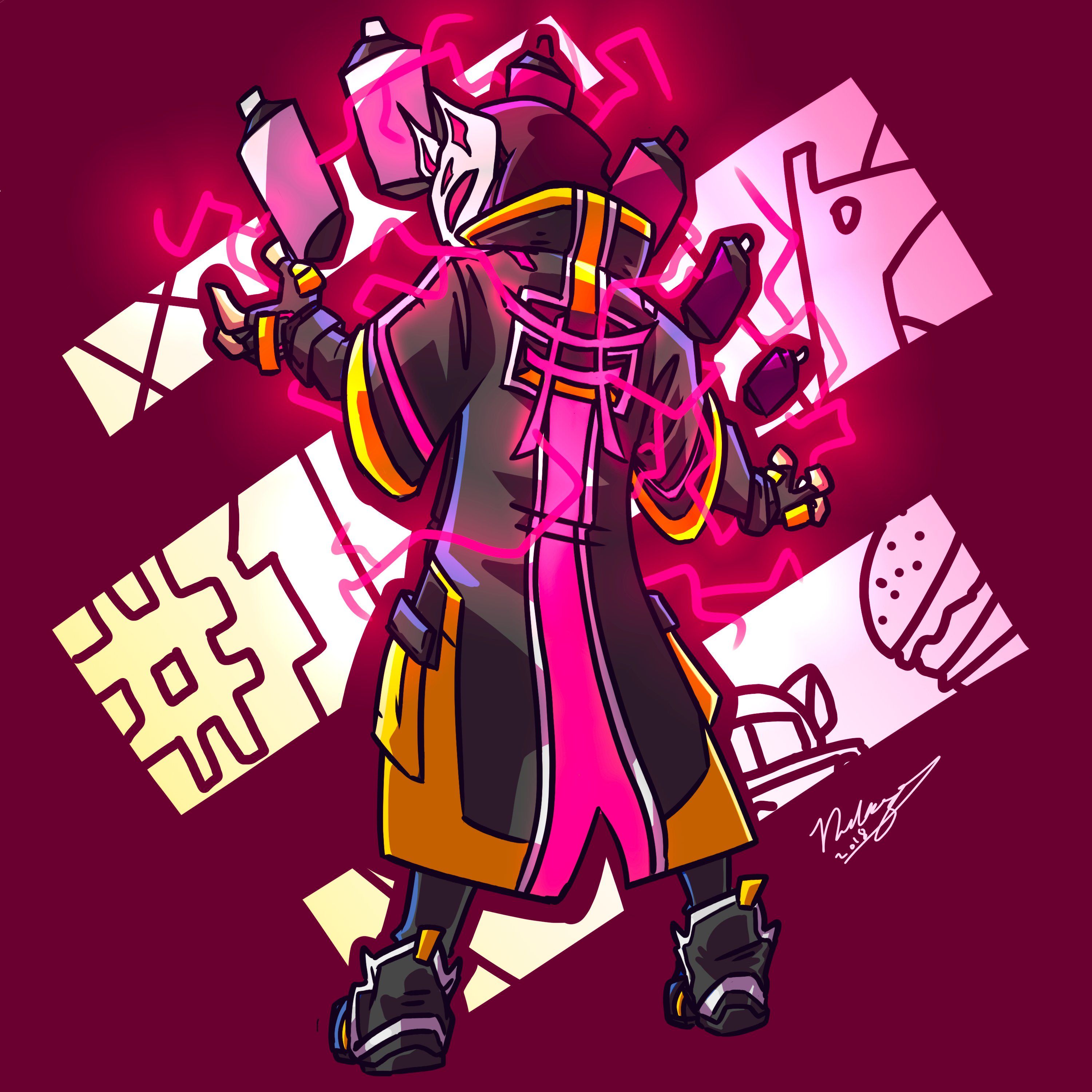 Drift skin Fortnite maschera volpe, 956x1195 Full HD Verticale, iPhone
