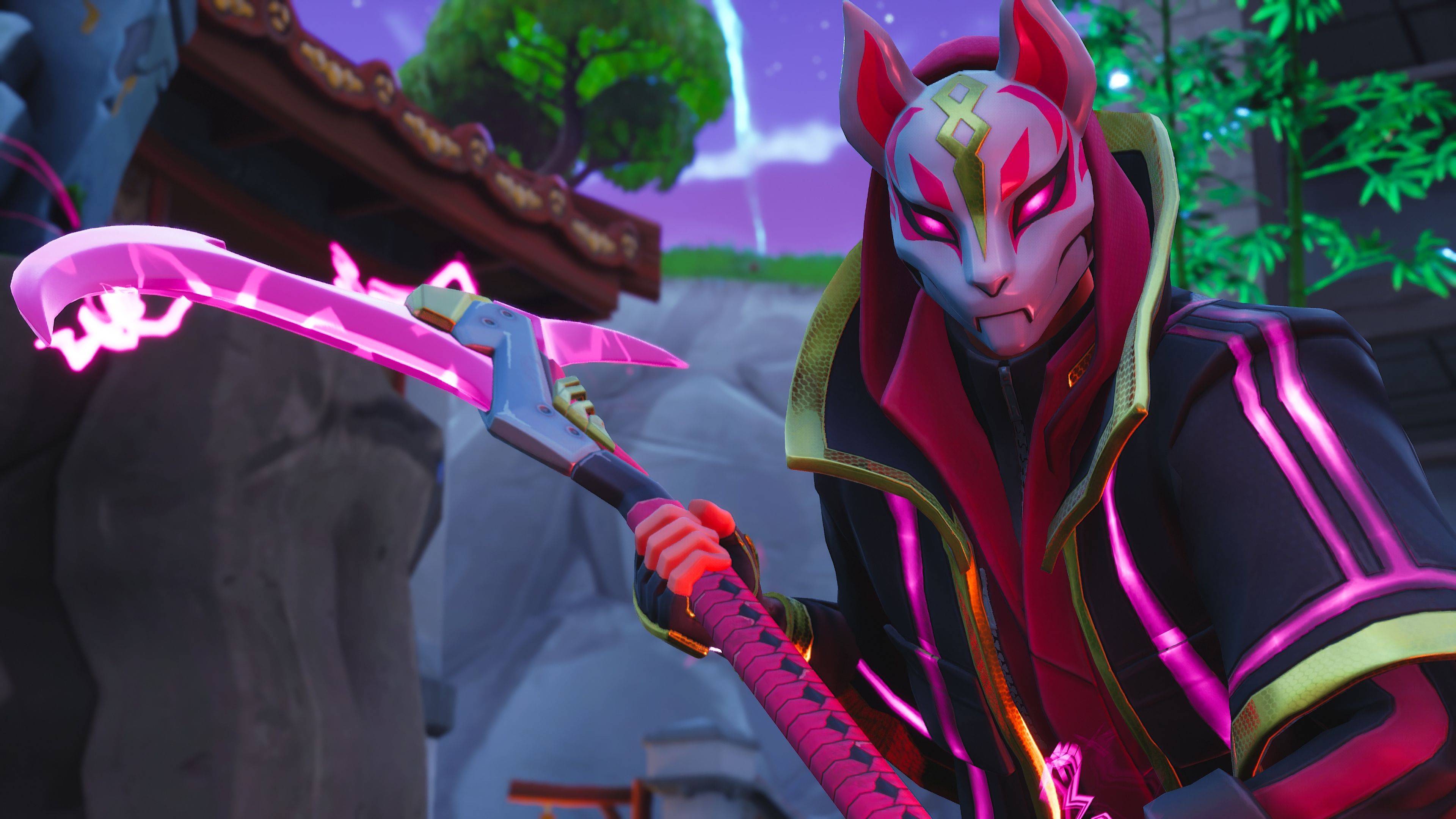 Drift Fortnite stile anime, 2560x1440 2K QHD, PC
