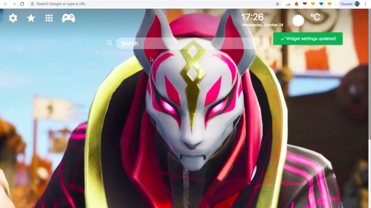 Fortnite Drift maschera volpe, 1280x720 720p, Laptop