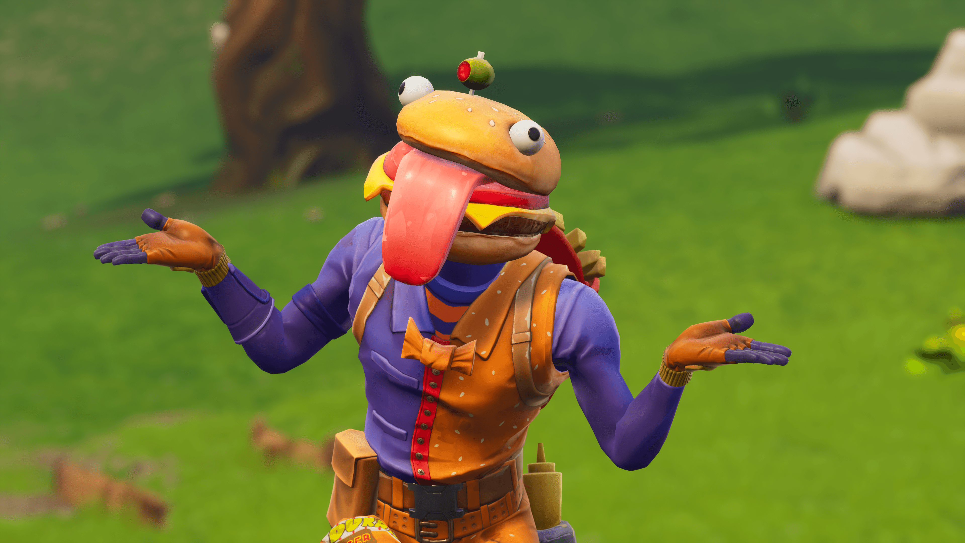 Durr Burger e Tomato Head Fortnite, 1920x1080 Full HD, PC
