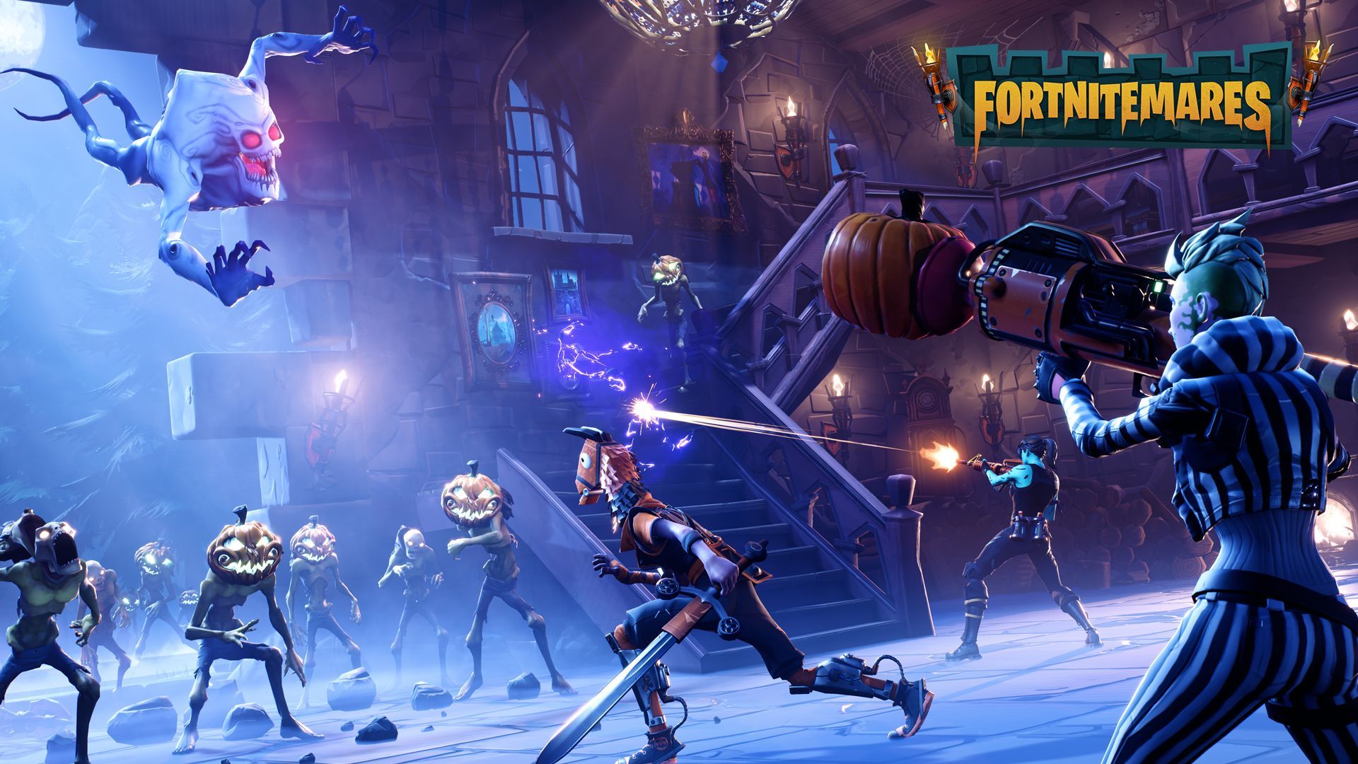 Personaggi Fortnite tema invernale, 1920x1080 Full HD 1080p, PC Desktop