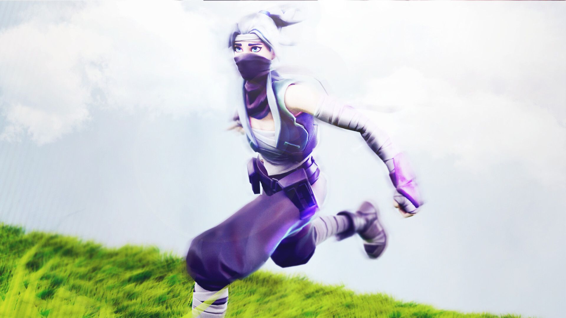 Personaggi Fortnite scena urbana notturna, 3840x2160 UHD, PC 4K