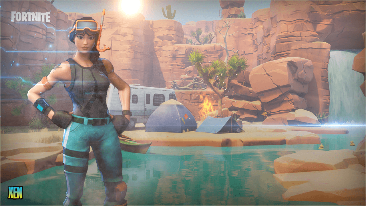 Personaggio Fortnite Snorkel Ops, 1280x720 720p, PC