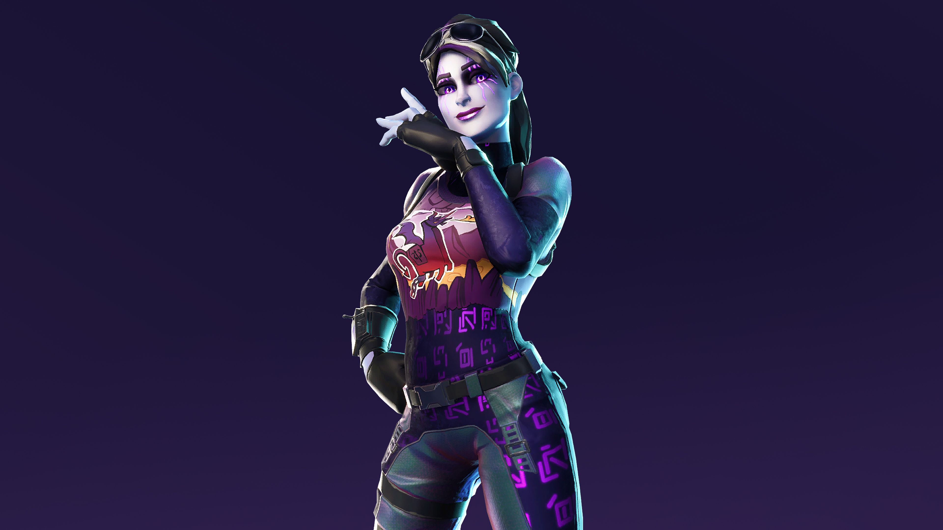 Personaggio Fortnite Dark Bomber, 3840x2160 Ultra HD, Monitor 4K