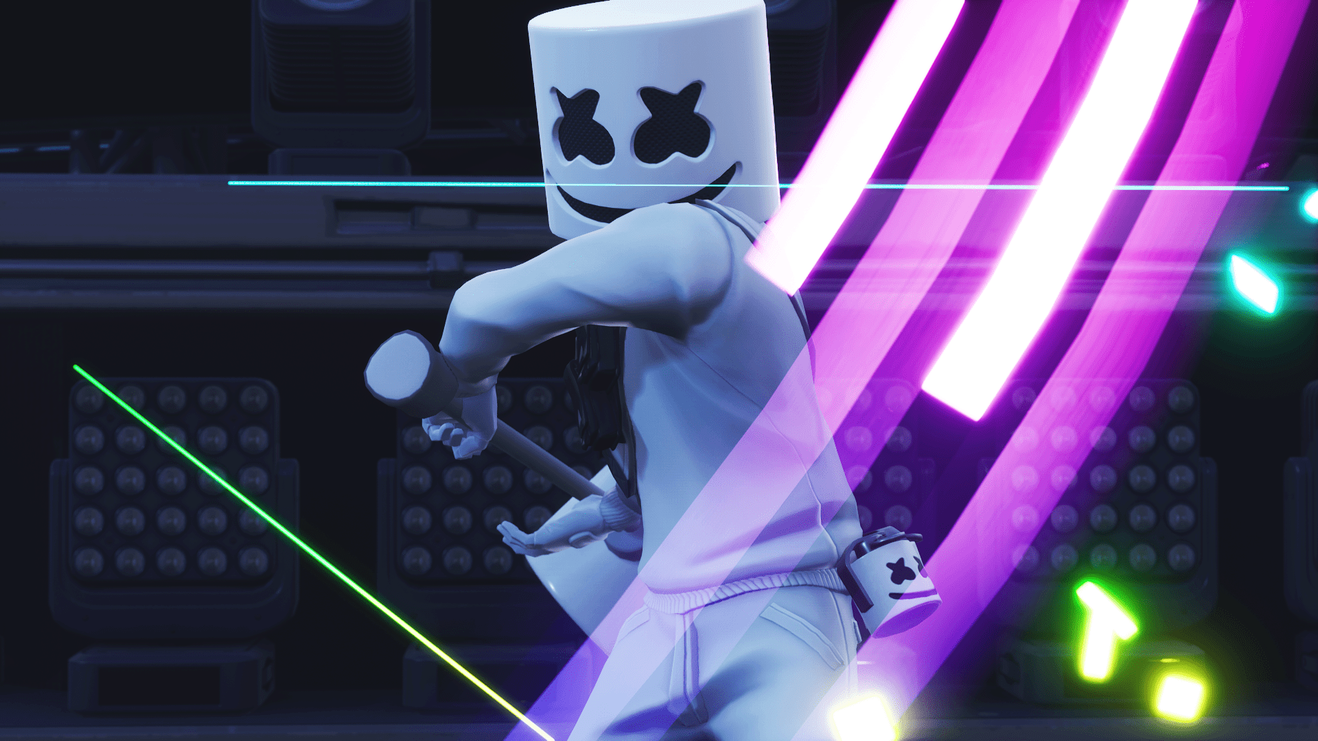 Marshmello Fortnite personaggio DJ, 1920x1080 1080p, Desktop