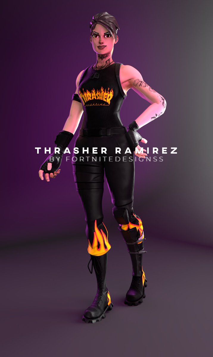 Personaggio Fortnite Thrasher Ramirez, 715x1200 Verticale, Xiaomi