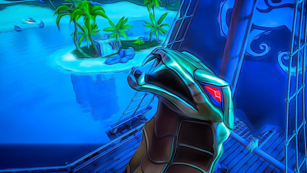 Fortnite skin Hybrid nave, 1220x686 HD, PC