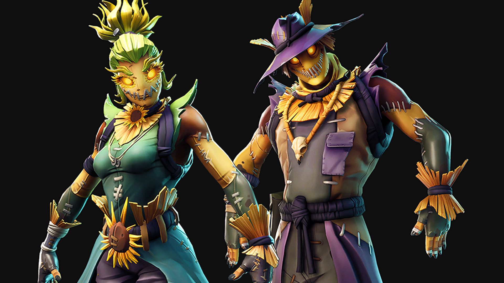 Skin Halloween Fortnite spaventapasseri, 1920x1080 Full HD, Desktop