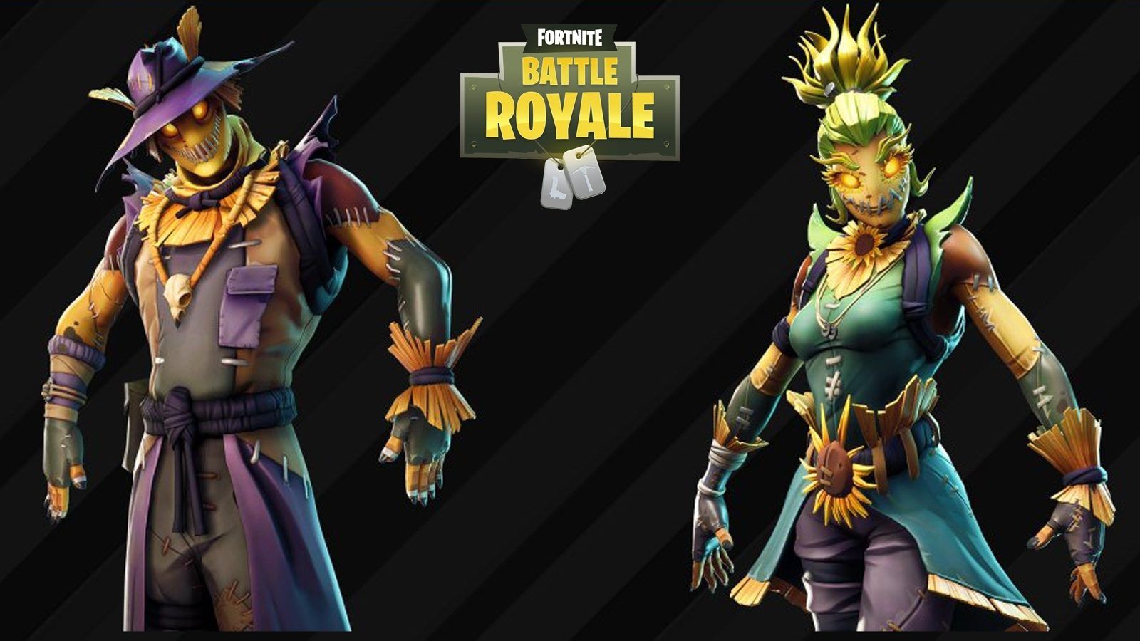 Skin spaventapasseri Fortnite Halloween, 1600x900 HD, Desktop