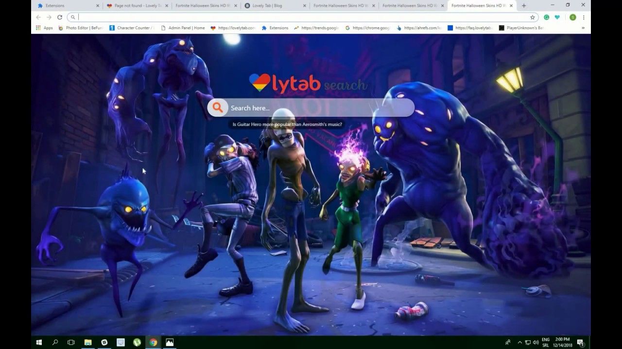 Fortnite personaggi Halloween mostri, 1280x720 HD, Desktop