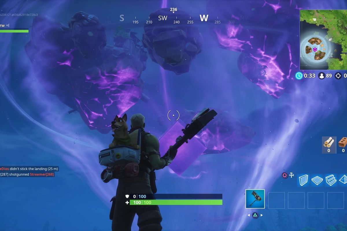 Fortnite Halloween nuvole viola, 1200x800 HD, Desktop