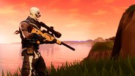 Skull Trooper Fortnite tramonto, 3840x2160 4K, Desktop 4K