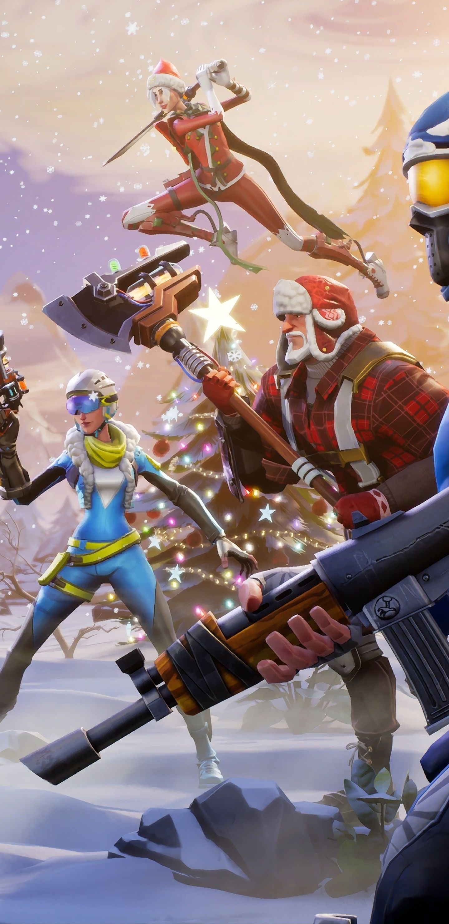 Fortnite Battle Royale Natale invernale, 1280x720 720p, Laptop