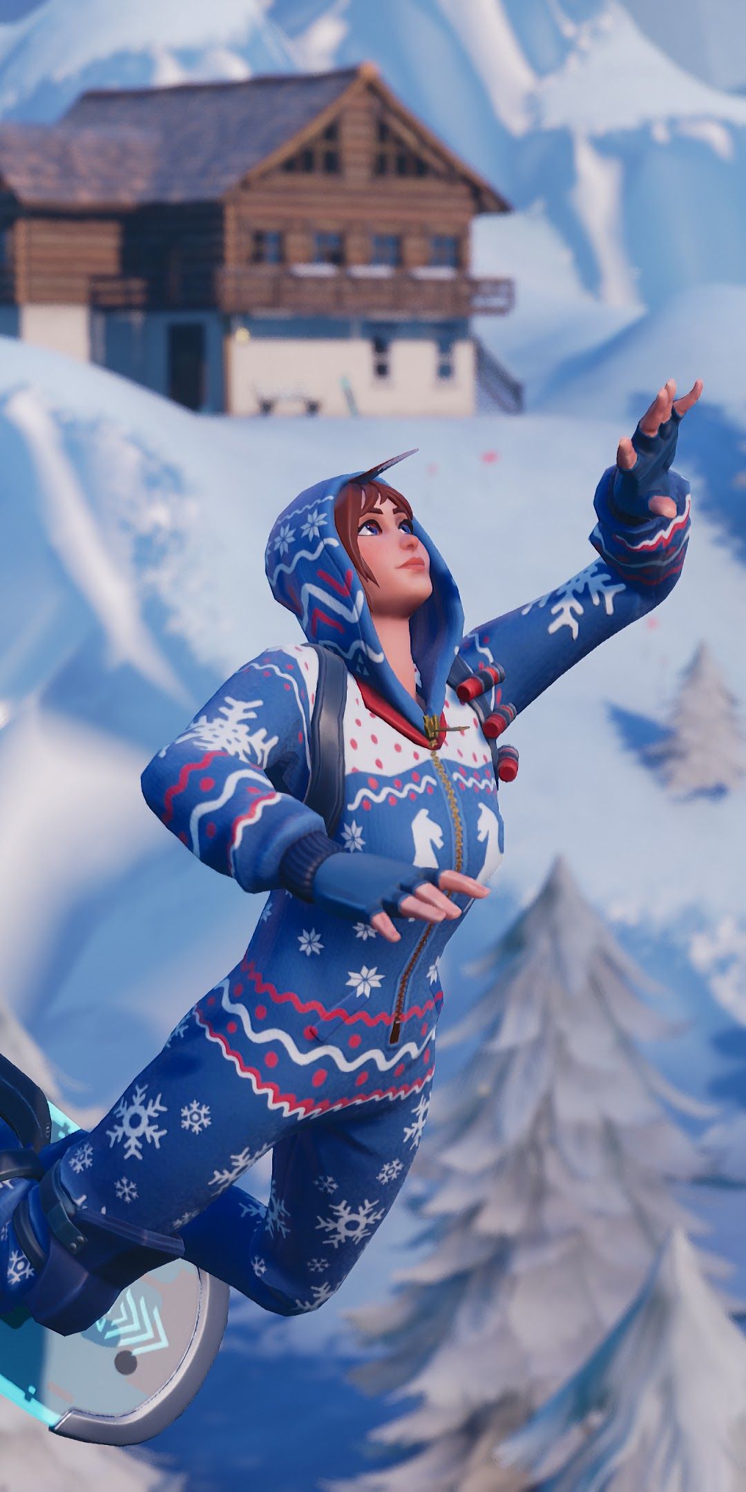 Fortnite personaggi neve invernale, 1080x1920 Full HD Verticale, Smartphone