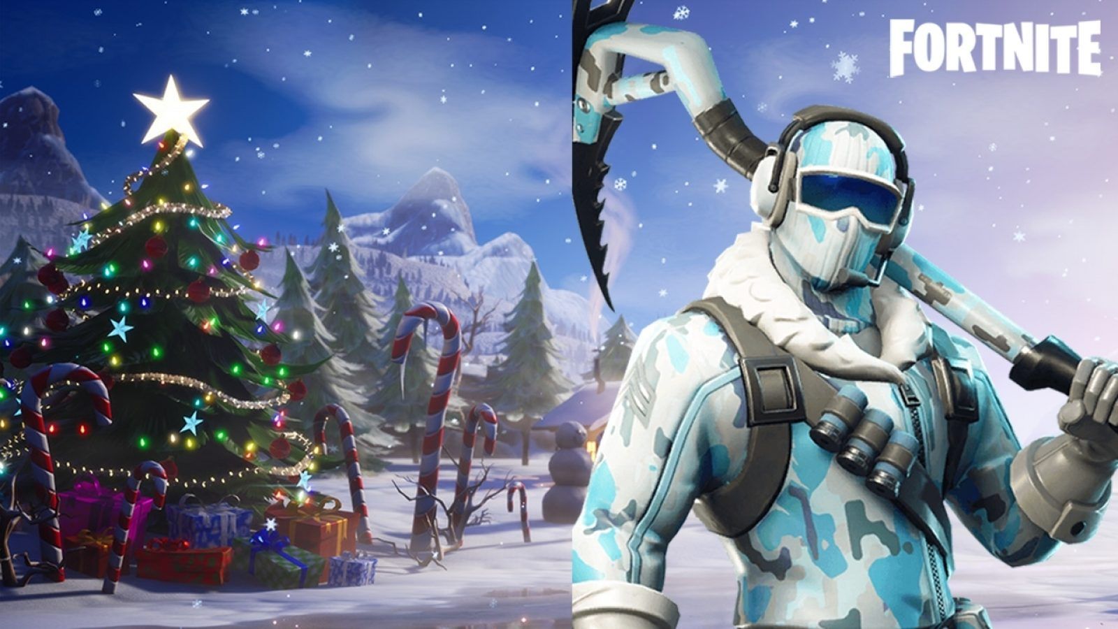 Fortnite personaggi invernali aereo, battle royale, 1920x1080 1080p, Desktop