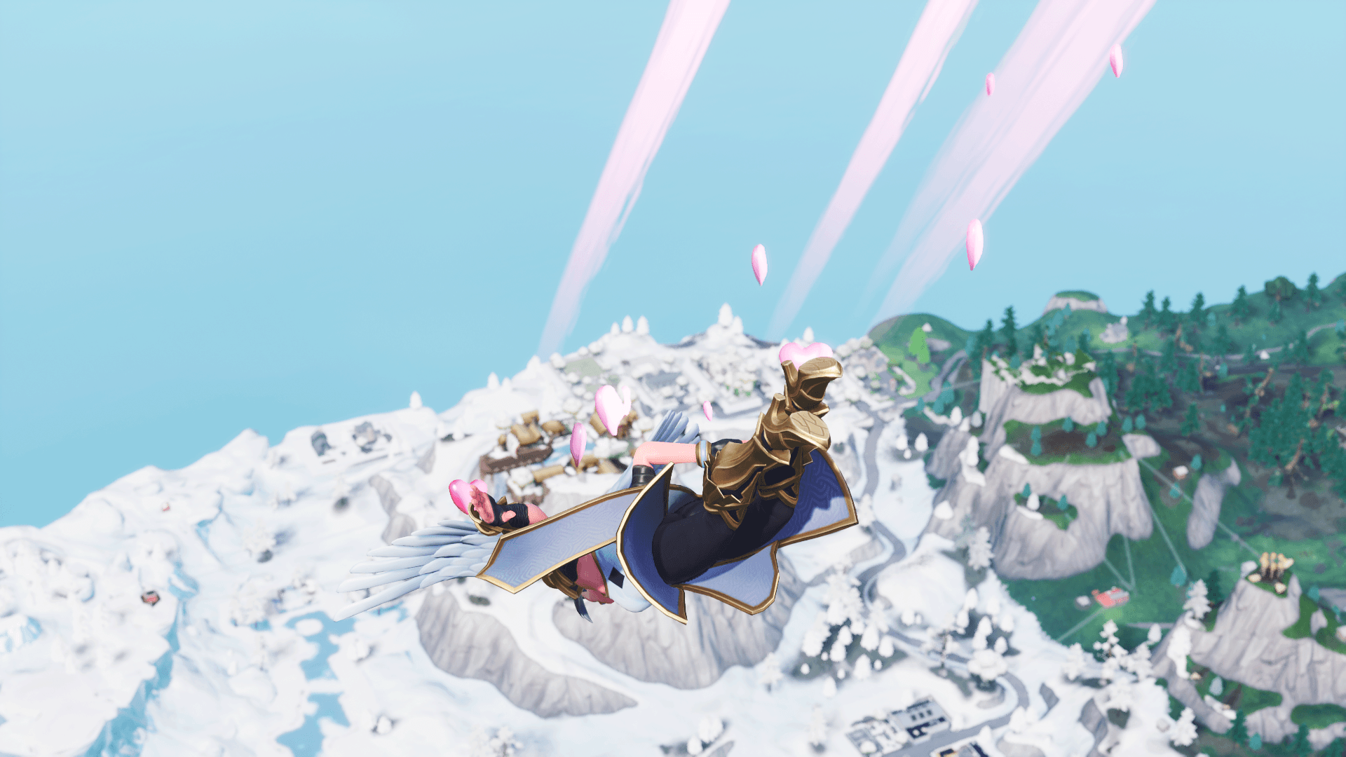 Personaggio Fortnite con fucile, 970x1607 Verticale, Telefono