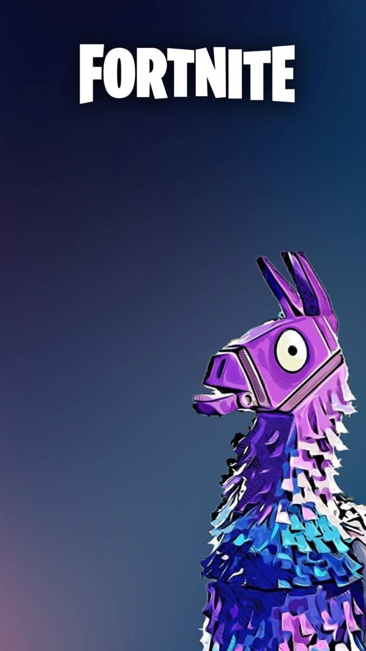 Lama pinata Fortnite viola, 1400x1400 HD, Desktop
