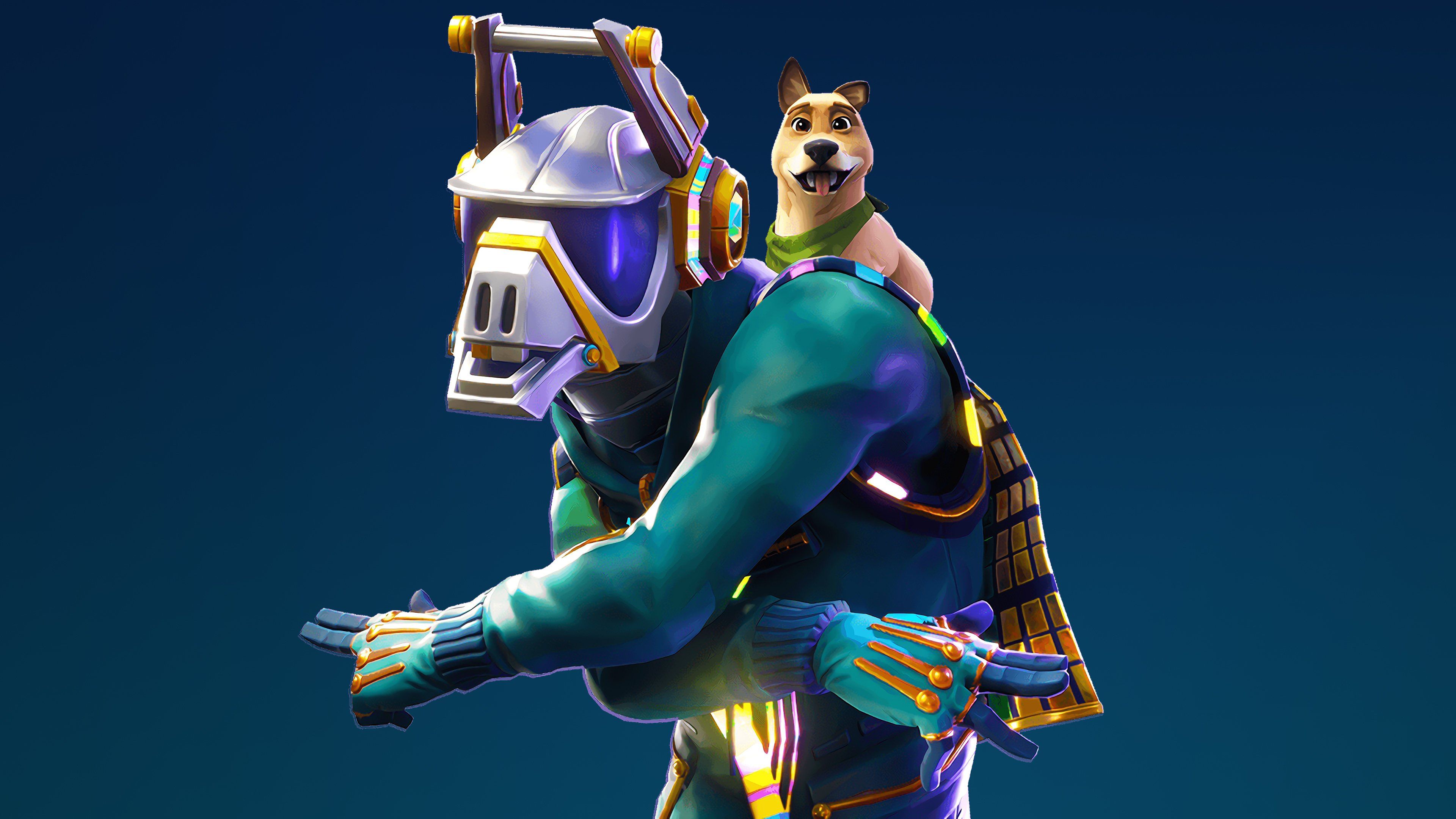 Orso rosa Fortnite deltaplano, 1920x1080 1080p, Desktop