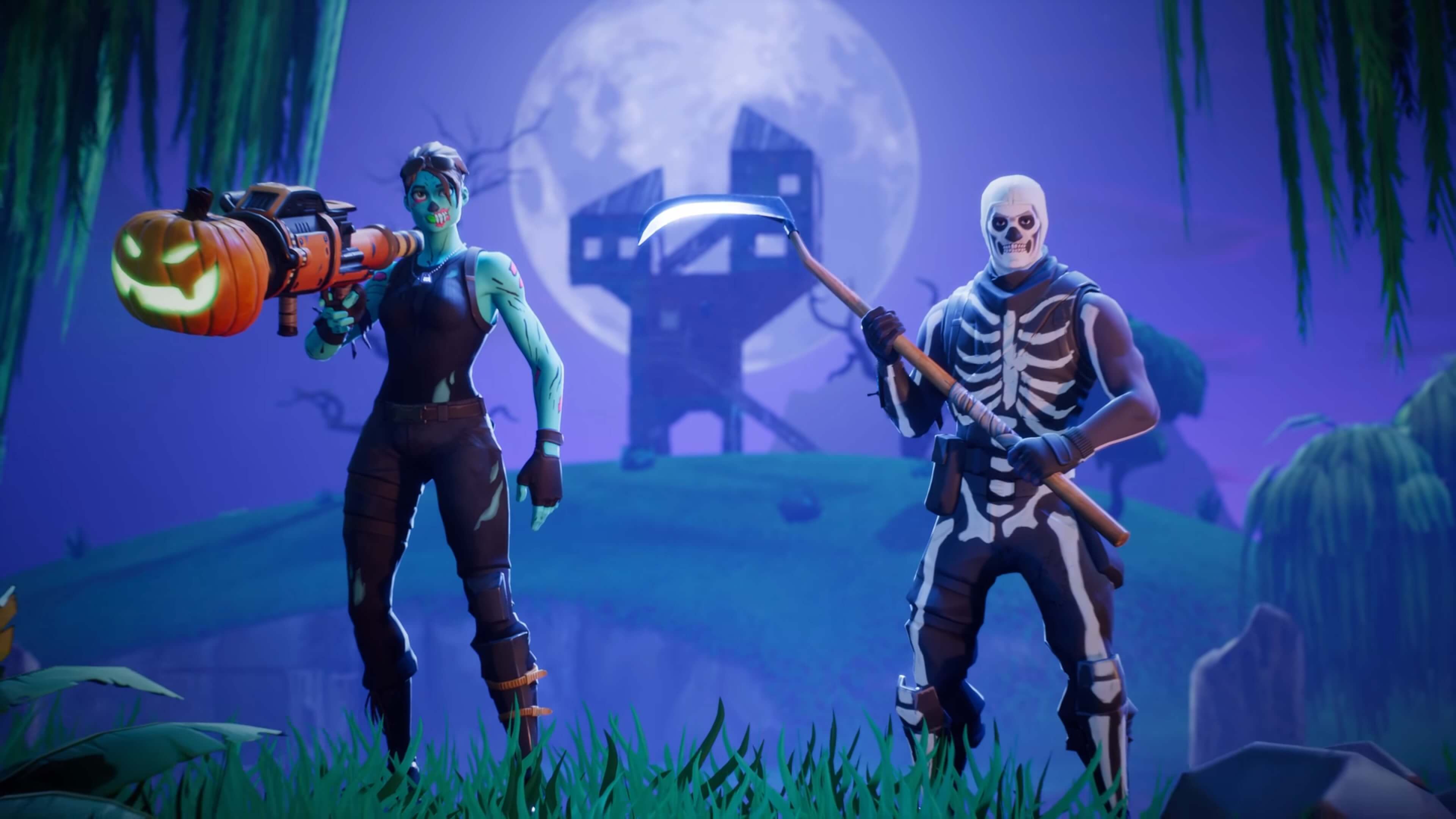 Skin Pumpkin Fortnite Halloween, 1125x2436 Verticale, Mobile