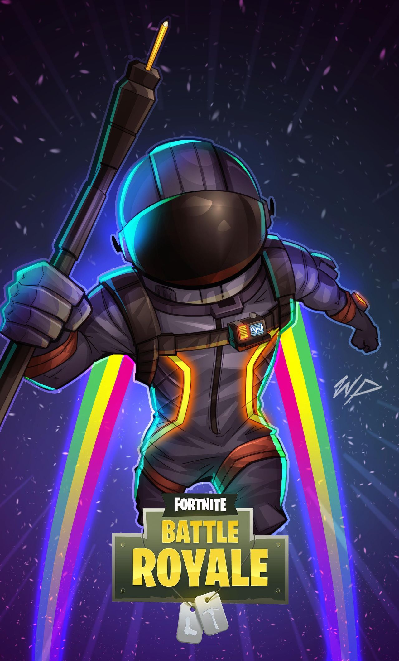 Personaggio Fortnite Battle Royale, 1280x2120 Full HD Verticale, iPhone