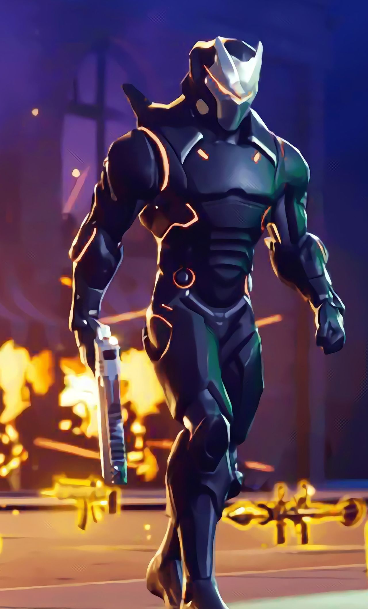 Fortnite Omega personaggio, battle royale, 1280x2120 Verticale, iPhone Pro Max