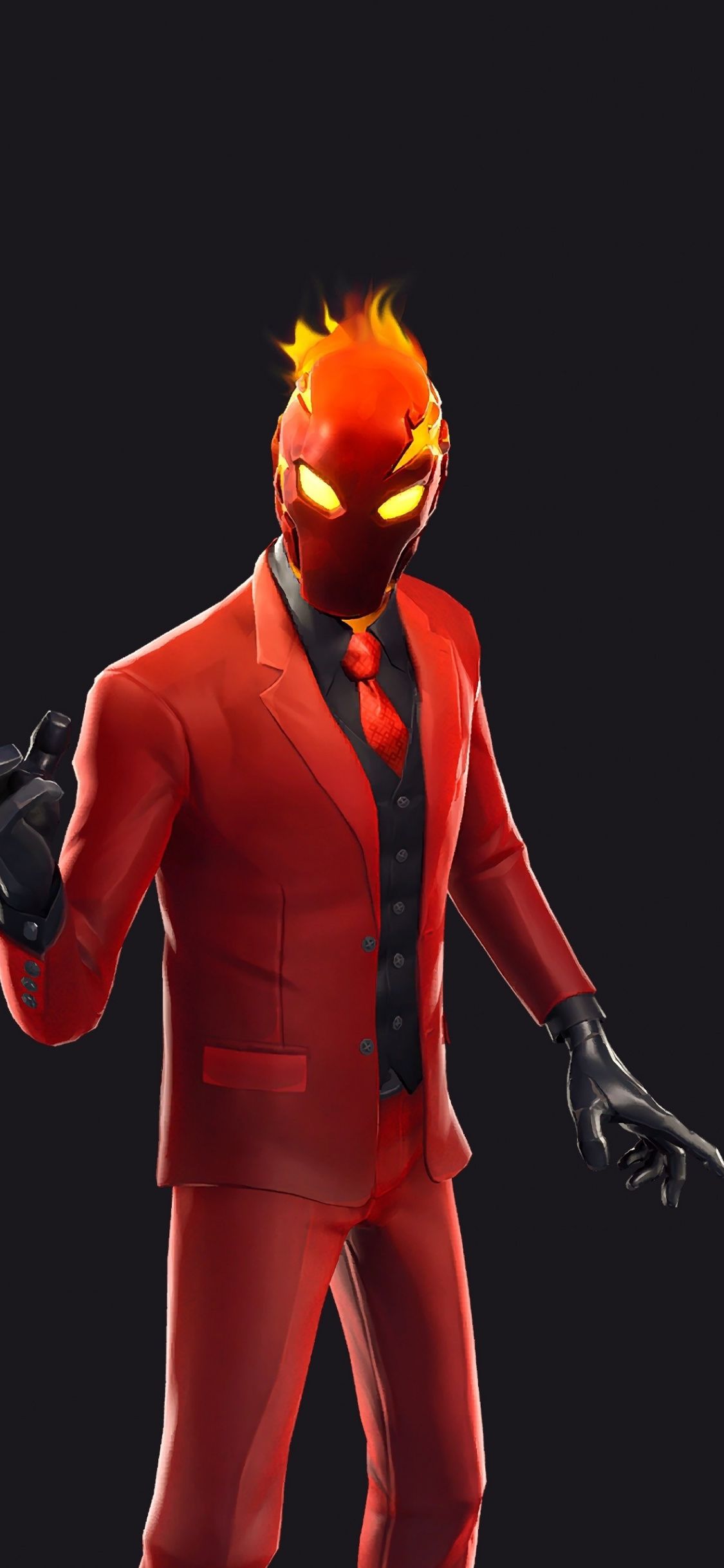 Fortnite personaggio zucca Hollowhead, 1080x1920 Full HD Verticale, iPhone