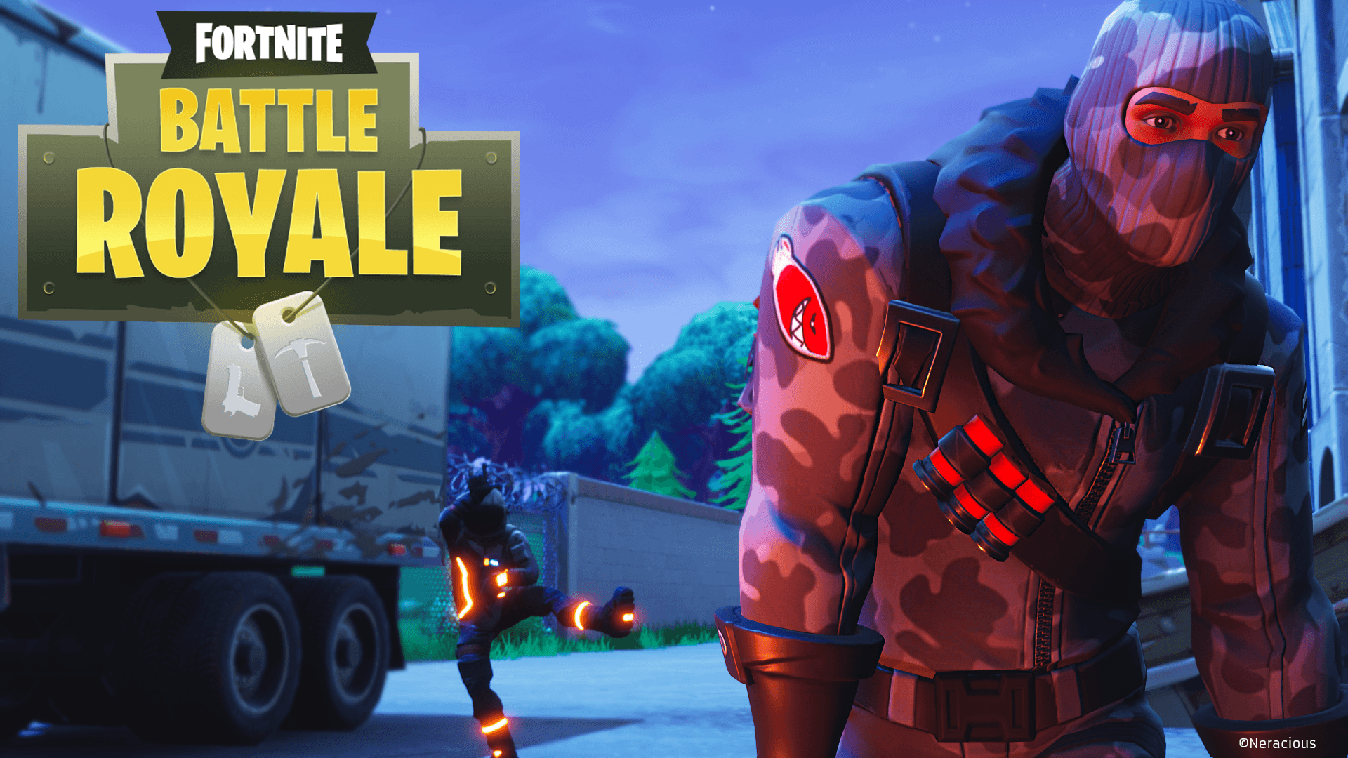 Personaggi Fortnite forziere tesoro, 3840x2160 Ultra HD, 4K TV