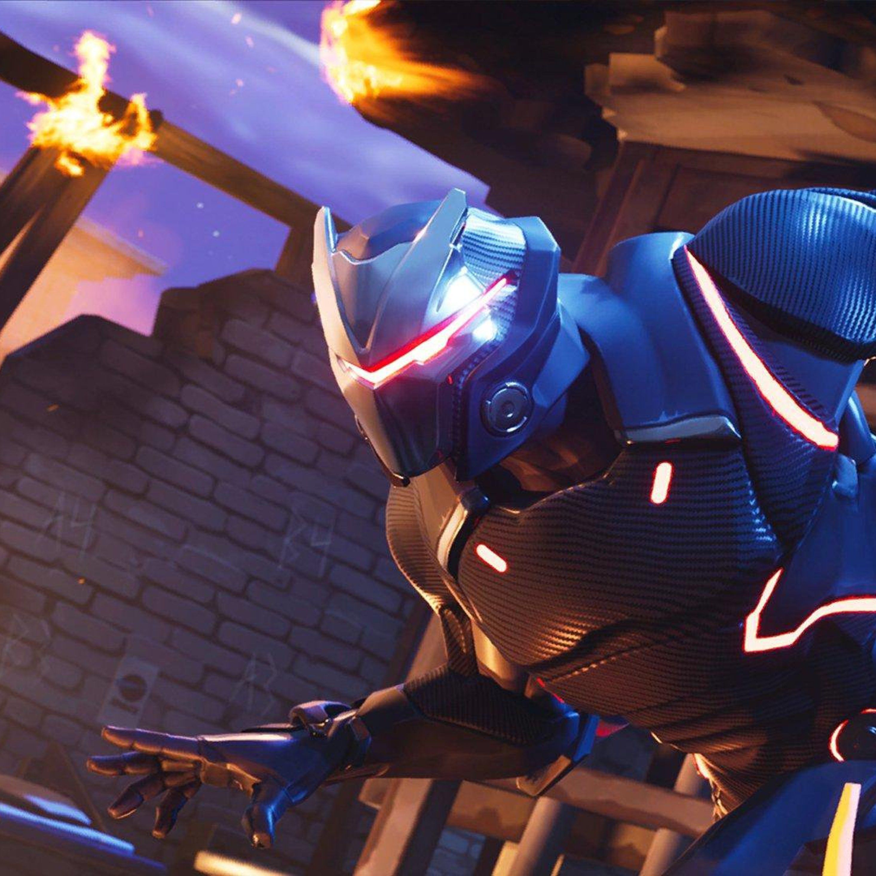 Fortnite Omega personaggio armatura, 2932x2932 2K+, Desktop