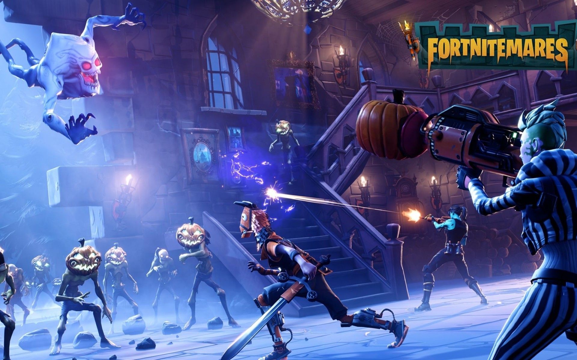 Fortnite Fortnitemares Halloween battaglia, 1920x1200 WUXGA, Laptop