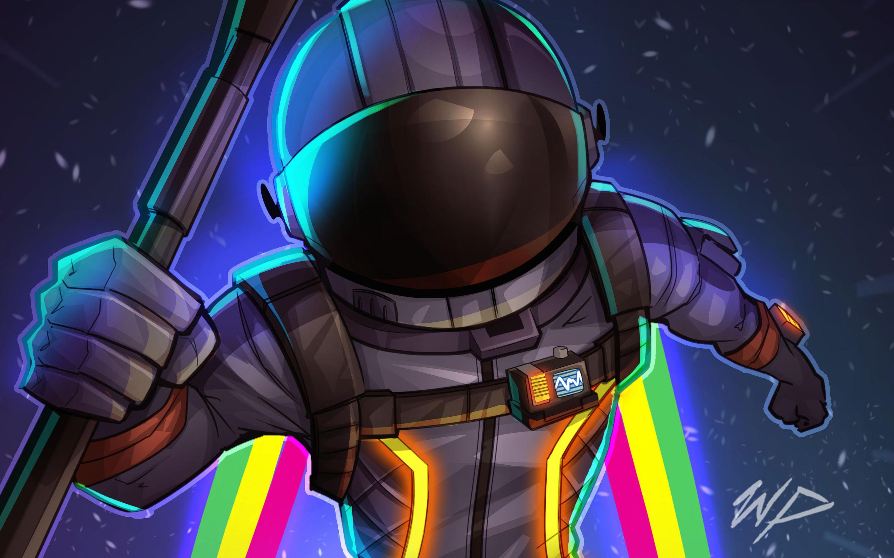 Dark Voyager Fortnite personaggio, battle royale, 2880x1800 2K+, Desktop