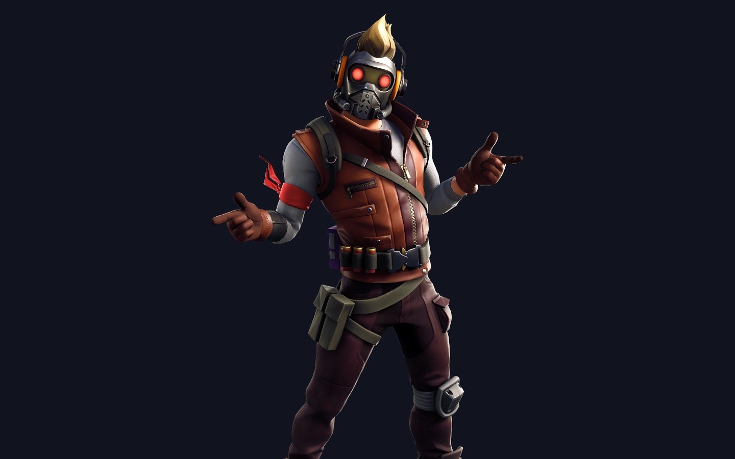 Personaggio Fortnite con pistola, 1920x1080 Full HD, Desktop