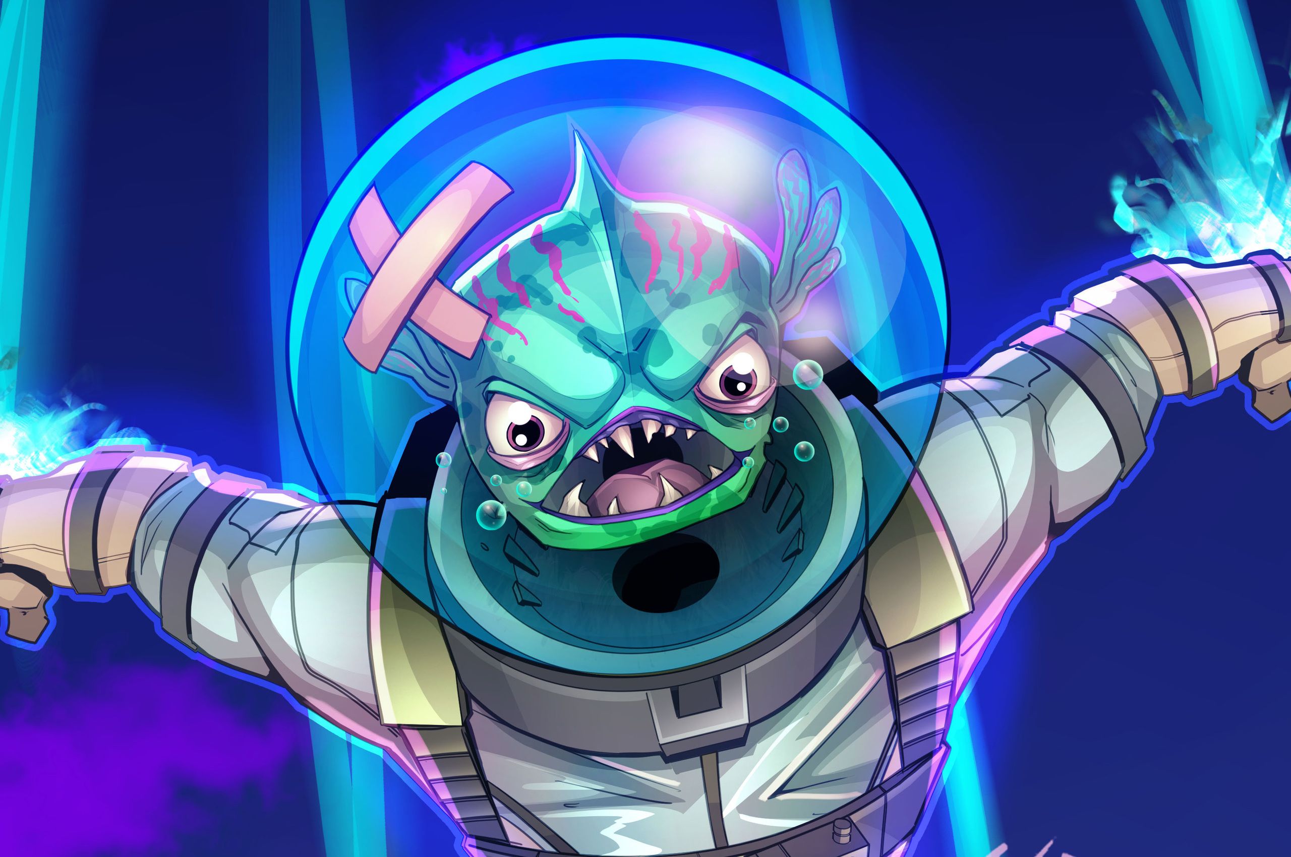 Fortnite Leviathan personaggio astronauta, 2560x1700 2K+, Desktop