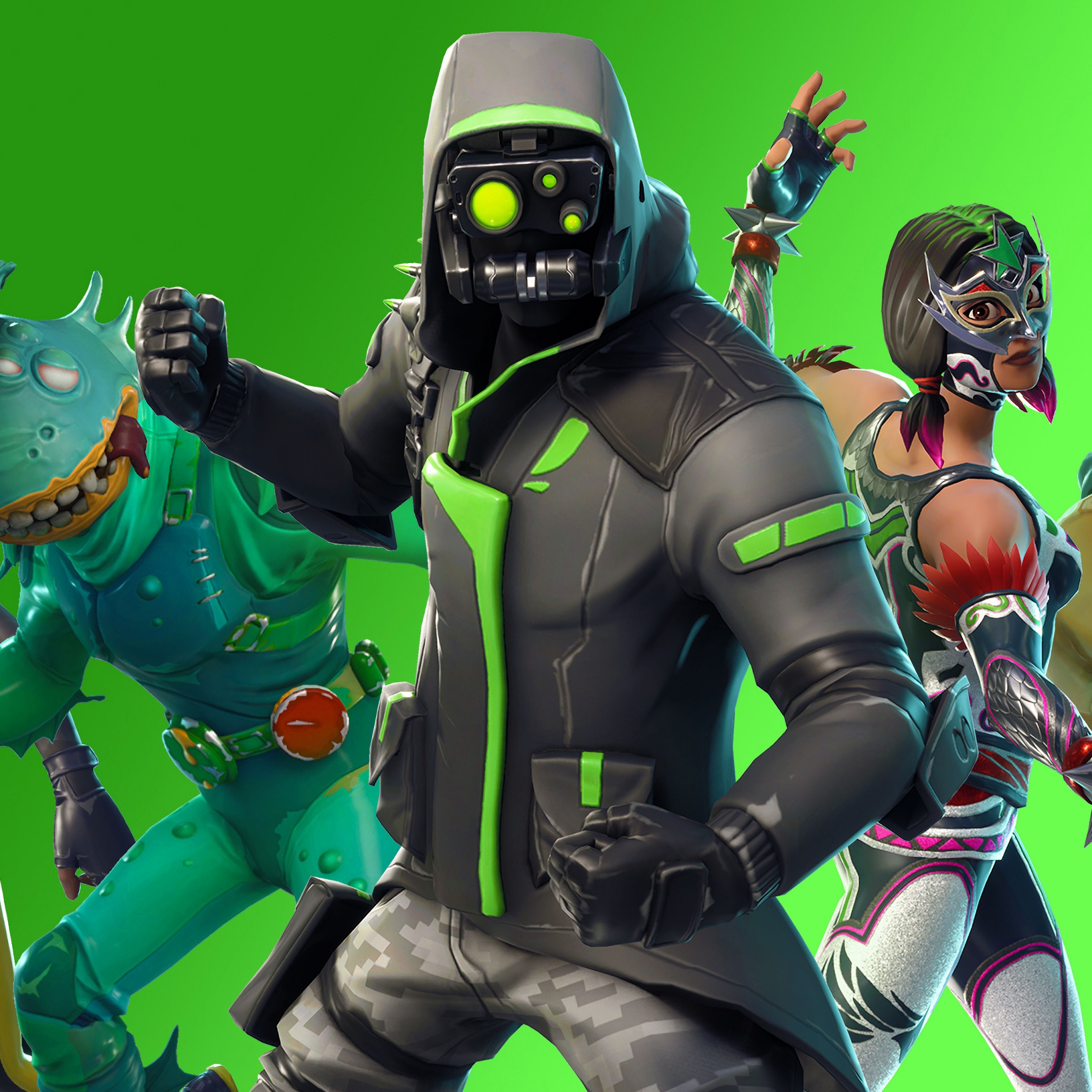 Personaggi Fortnite Battle Royale, 3415x3415 2K, Laptop
