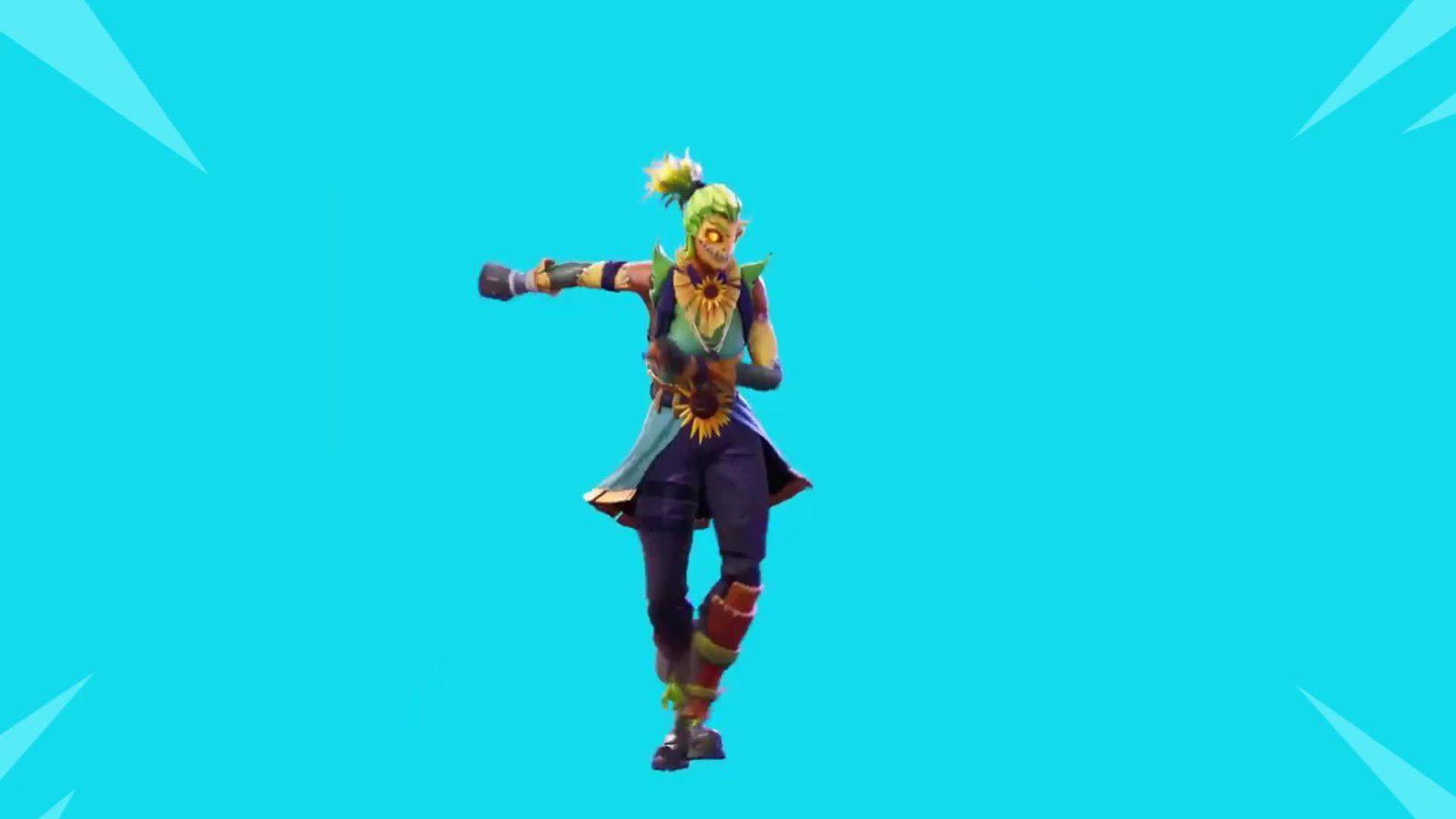 Personaggio Fortnite balla ciano, 1600x900 HD, Laptop